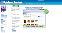 Desktop Screenshot of bulkimagedownloader.com
